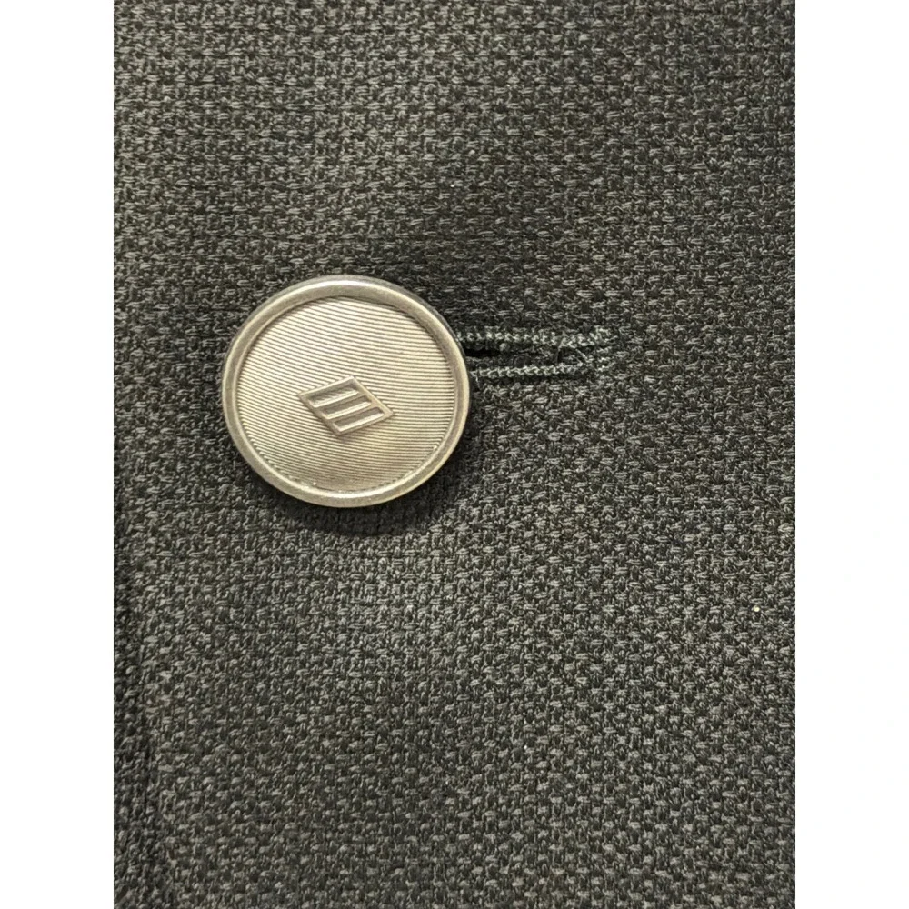 Joseph Abboud Loro Piana Super 120s Wool Blazer Mens 40 Short Black‎ Sport Coat